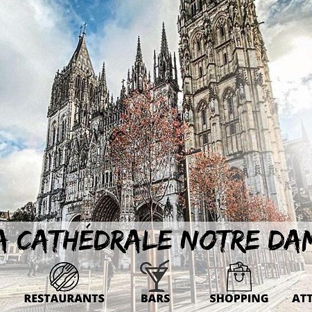 Appartamento Cosy'Appart - Le Fontenelle Rouen Esterno foto